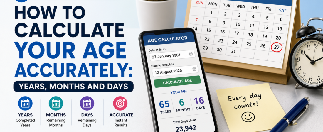 How to Calculate Your Age Accurately: Years, Months and Days