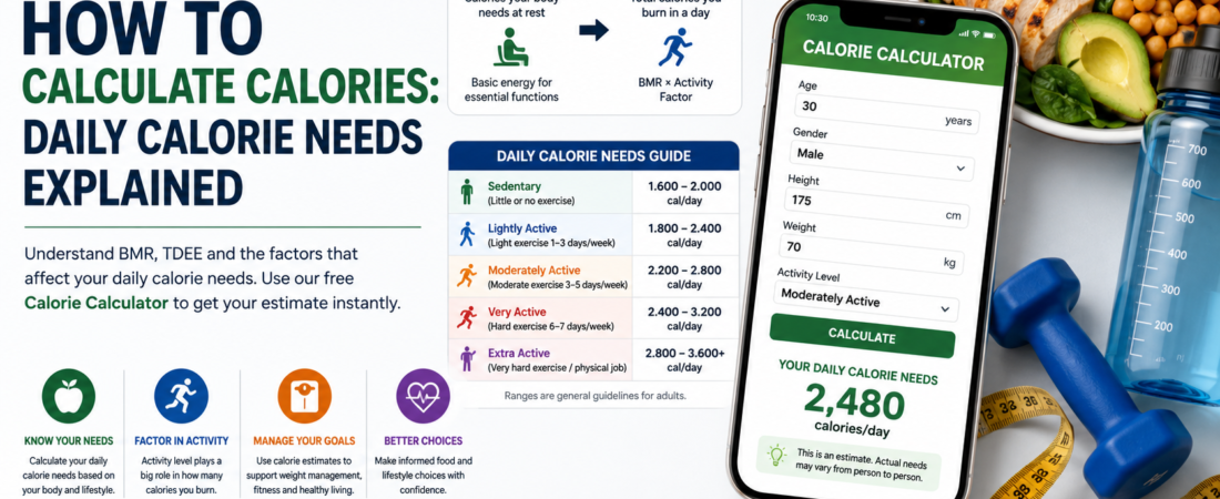 How to Calculate Calories: Daily Calorie Needs Explained