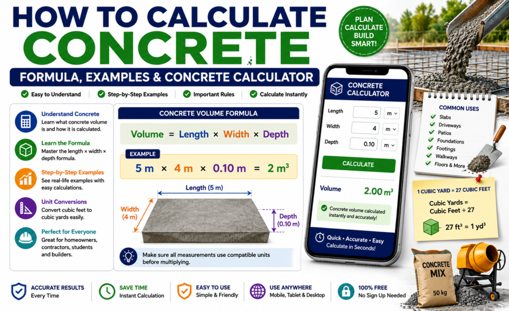 Concrete Calculator