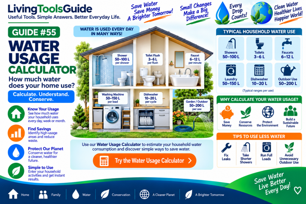 Water Usage Calculator