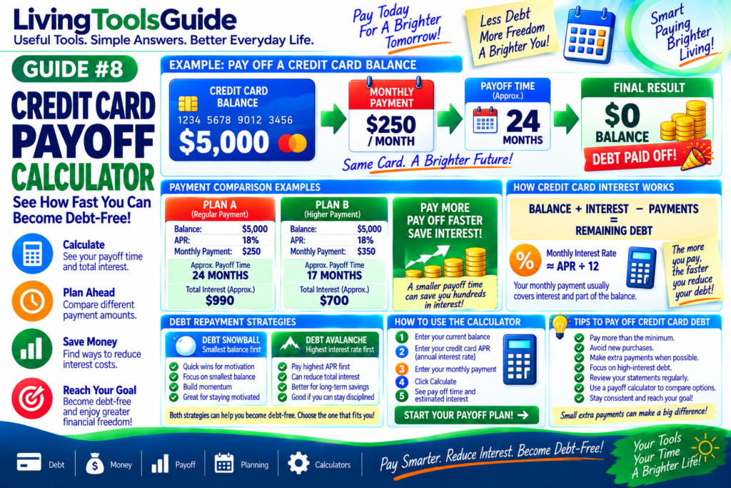 Credit Card Payoff Calculator
