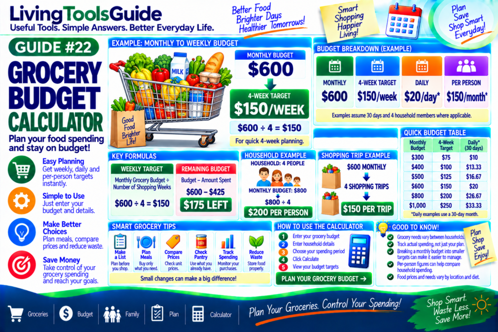 Grocery Budget Calculator