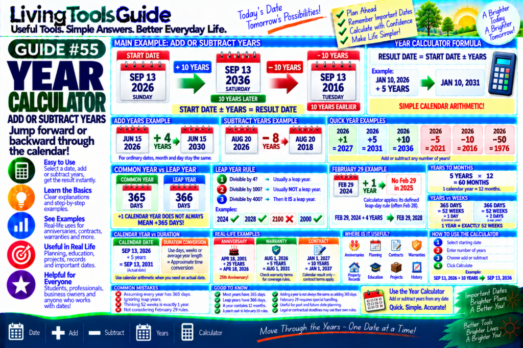 Year Calculator