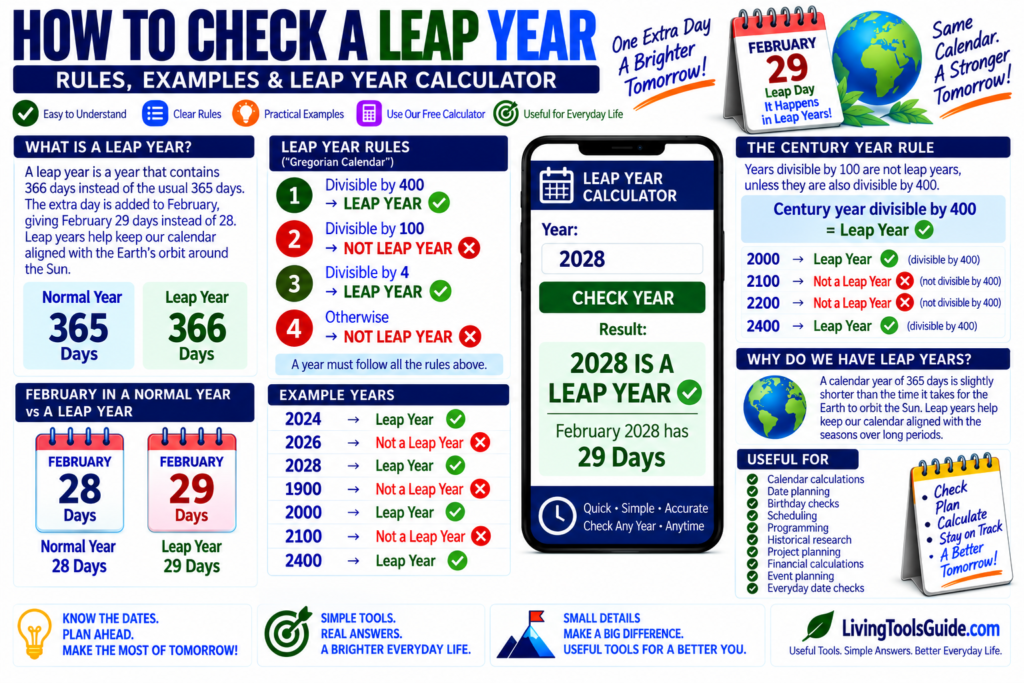 Leap Year Calculator