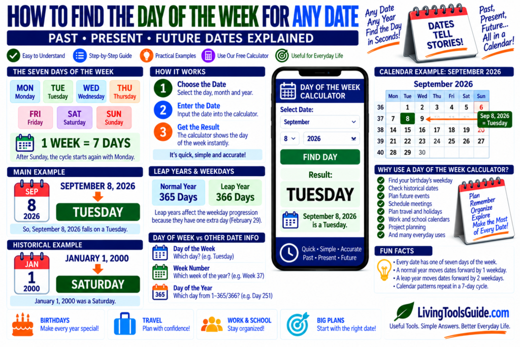 Day of the Week Calculator