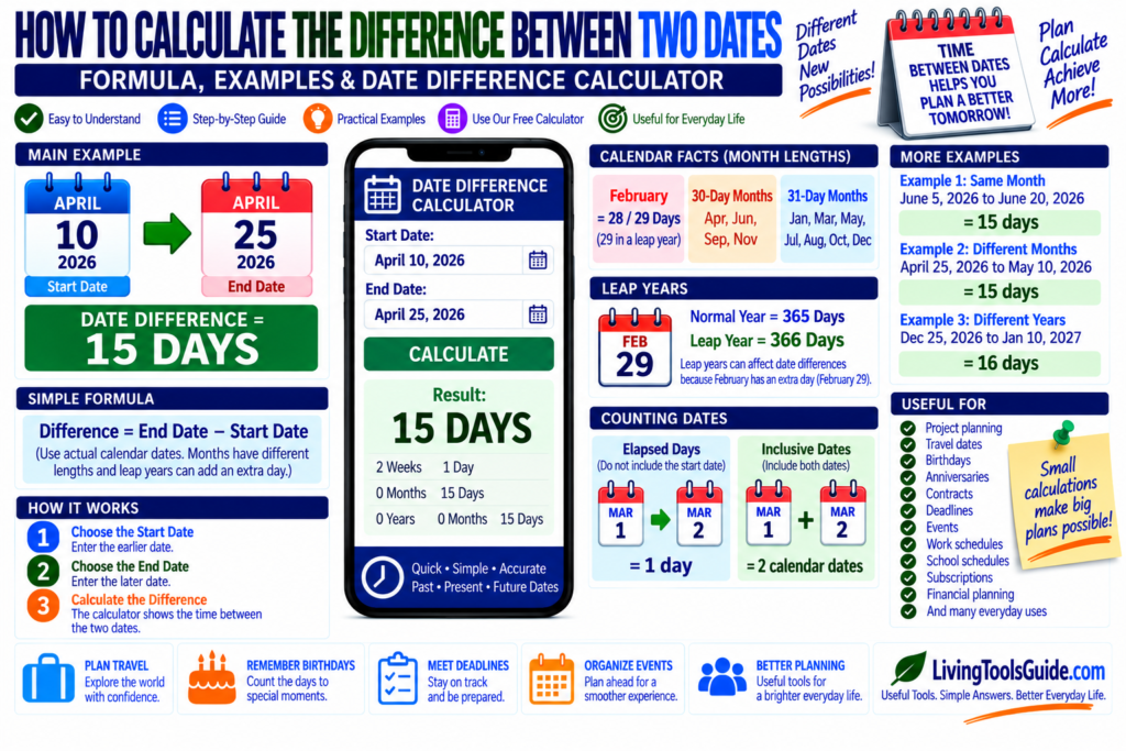 Date Difference Calculator