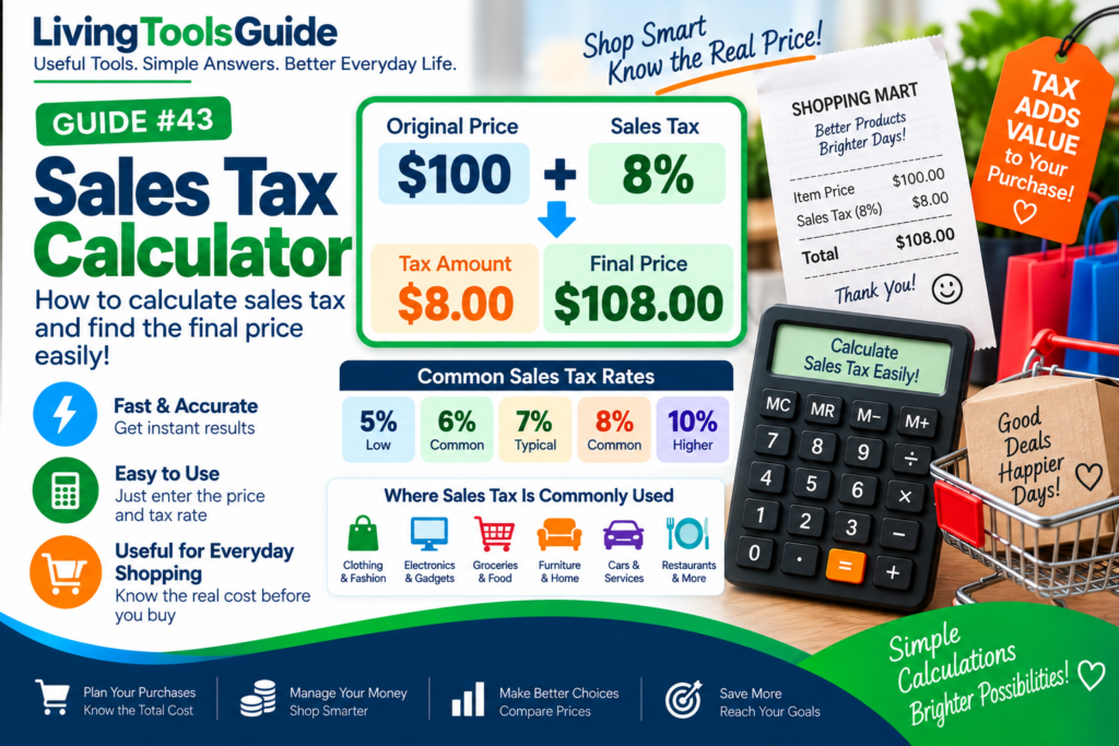 Sales Tax Calculator