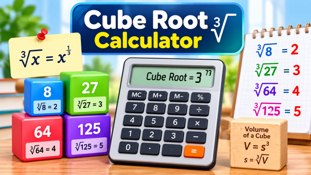 Cube Root Calculator
