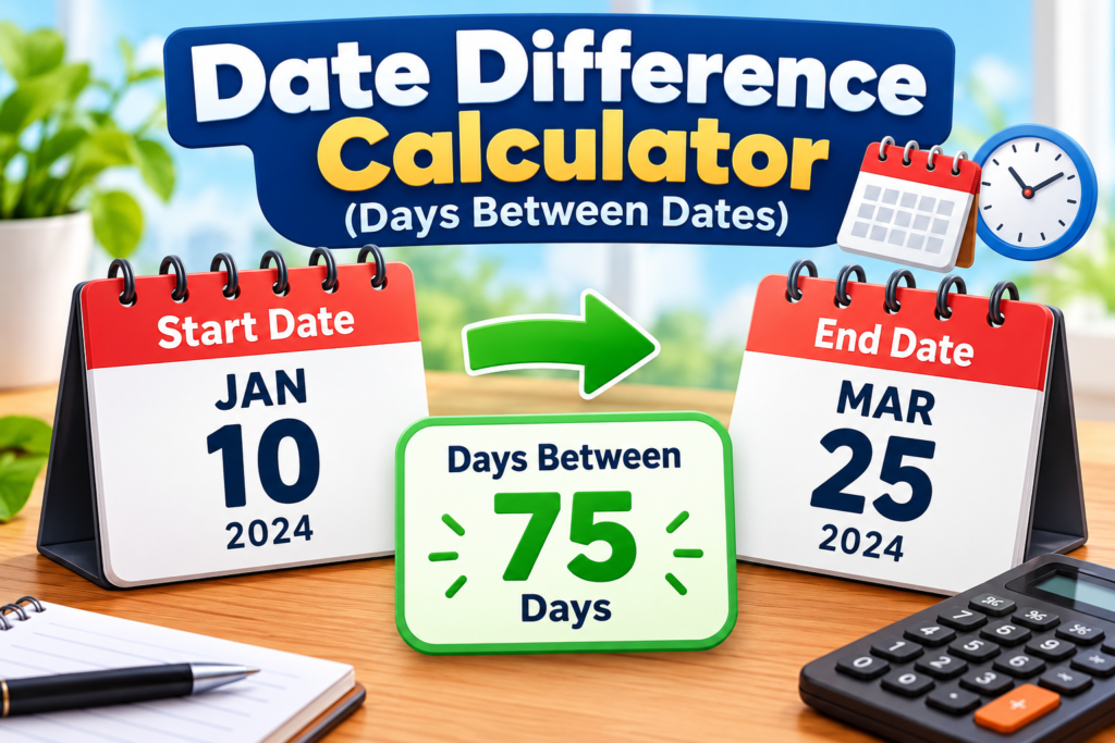 Date Difference Calculator